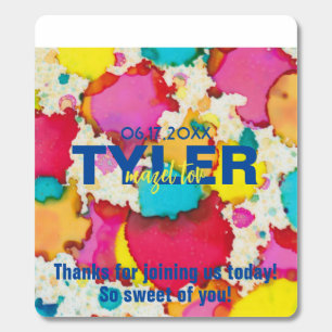 BM Bat or Bat Mitzvah Confetti Labels Breath Savers® Mints