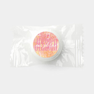 BM Label Bar or Bat Mitzvah Simply Subtle Life Saver® Mints