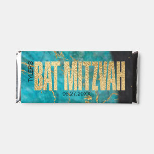 BM Labels Space BAT MITZVAH Hershey Bar