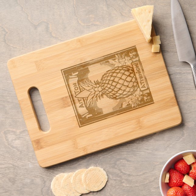 Bmboo  engraved cutting board (Cheese)
