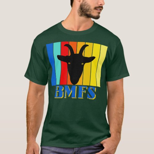 BMFS Goat Color Stripe T_Shirt