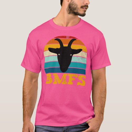 BMFS Goat Vintage Sunset T_Shirt