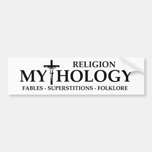 BMP Religion  Mythology Bumper Sticker