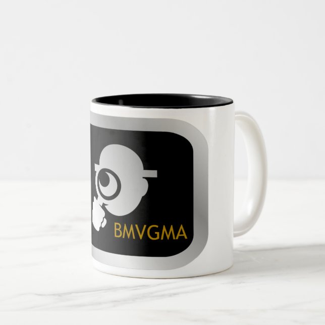 Bmvgma Two-Tone Coffee Mug (Front Right)