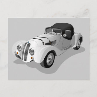 bmw-158703 bmw, car, roadster, sports car, automob postcard
