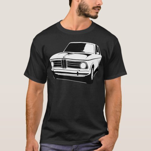 BMW 2002 Outlines T_Shirt
