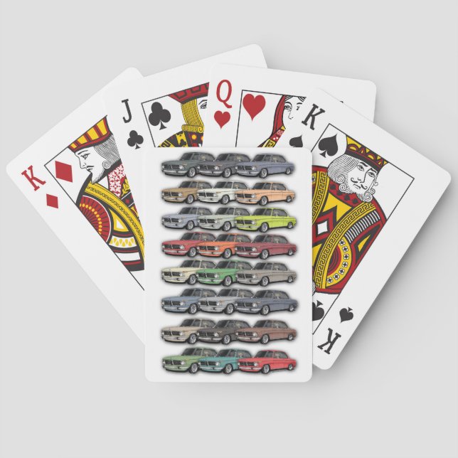 BMW 2002 Playing Cards (Back)