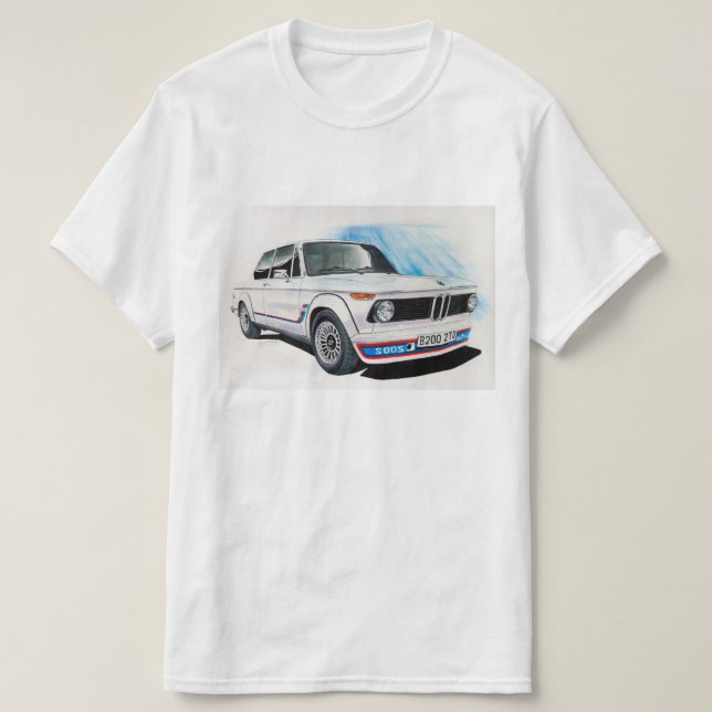 BMW 2002 TURBO T-shirt (Design Front)