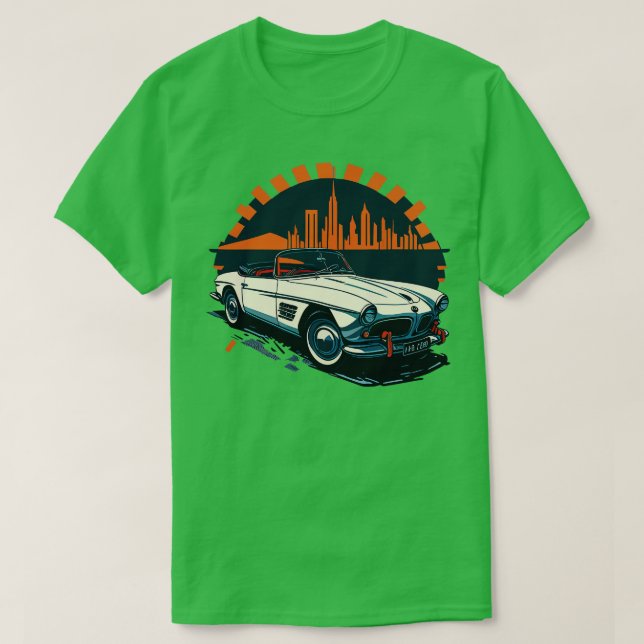 BMW 507 classic cars T-Shirt (Design Front)