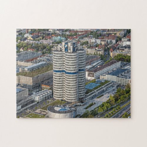 BMW Building Munich Germany Jigsaw Puzzle