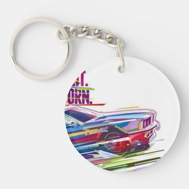 bmw car,Acrylic keyring (Front)