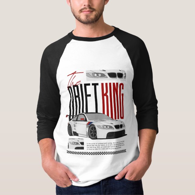 BMW Drift Car Graphic Shirt Men ! (Front)