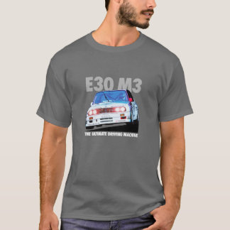 BMW E30 M3 DTM Racer (Warsteiner) White Type T-Shirt