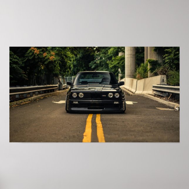 bmw e30 poster (Front)