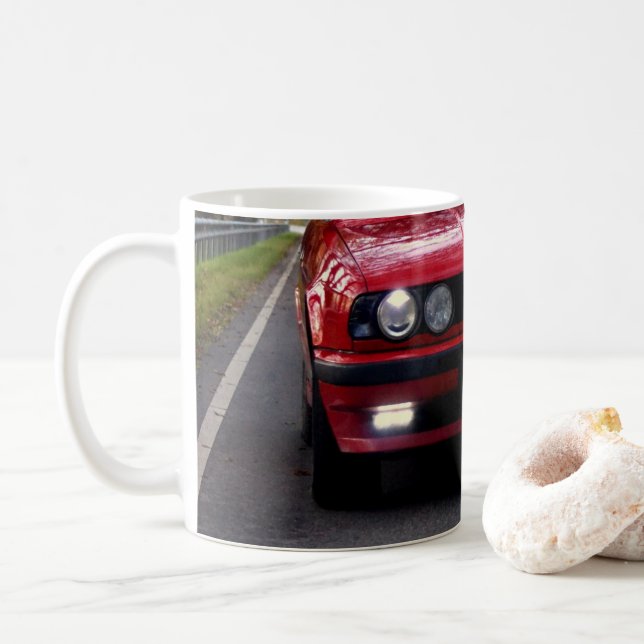 BMW_E34 COFFEE MUG (With Donut)