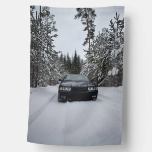BMW E36 HOUSE FLAG