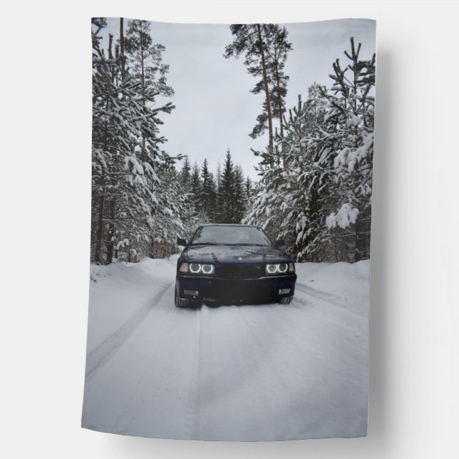 BMW E36 HOUSE FLAG (Front)