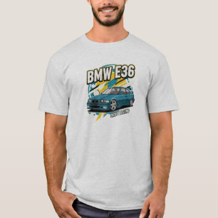 BMW E36 M3: Drift Legend T-Shirt Design