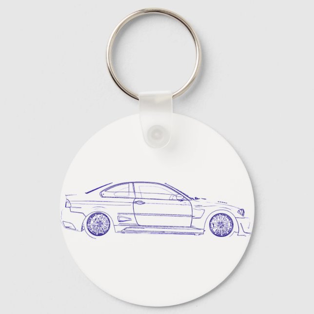BMW E46 Classic Keychain (Front)