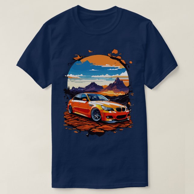 BMW E60 1 T-Shirt (Design Front)