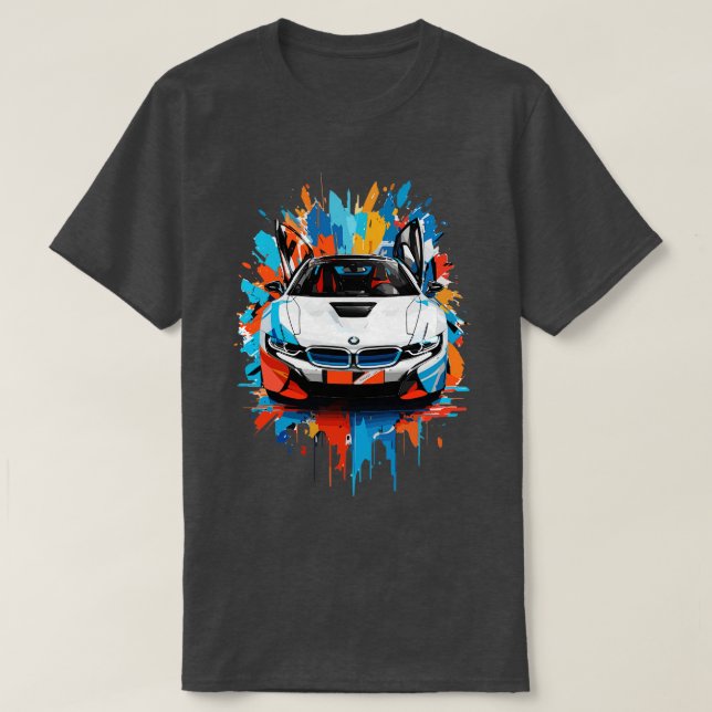 BMW i8 1 T-Shirt (Design Front)
