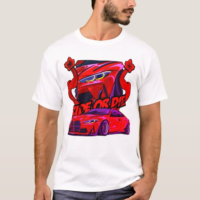 Bmw Illustration T-Shirt (Front)