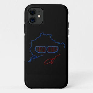 BMW Kidney Grill / Nurburgring Edition (Black) iPhone 11 Case