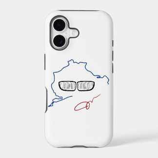 BMW Kidney Grill / Nurburgring Edition (White) iPhone 17 Case