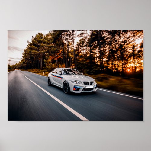 BMW M2 M Performance Poster