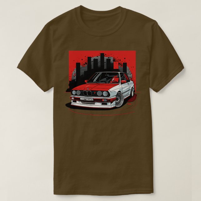 BMW M3 e30 3 T-Shirt (Design Front)