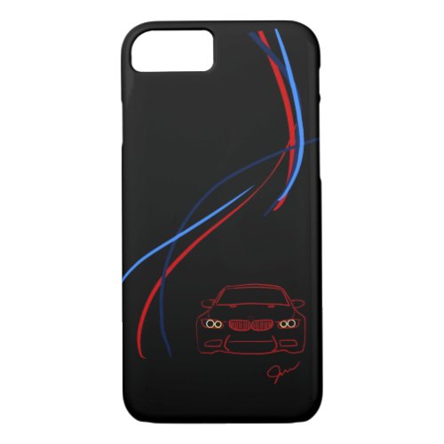 BMW M3 Stripes iPhone 87 Case