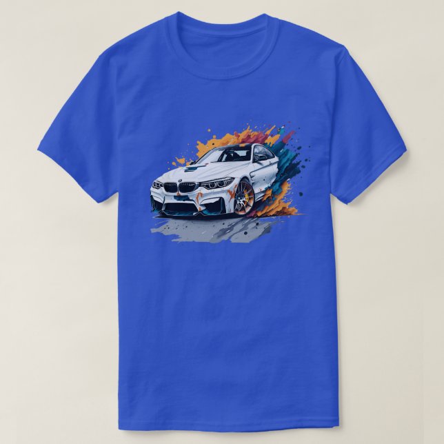 BMW M4 4 T-Shirt (Design Front)
