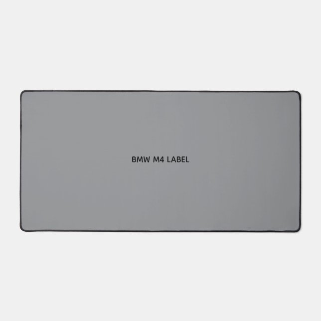 BMW M4 LABEL  DESK MAT (Front)