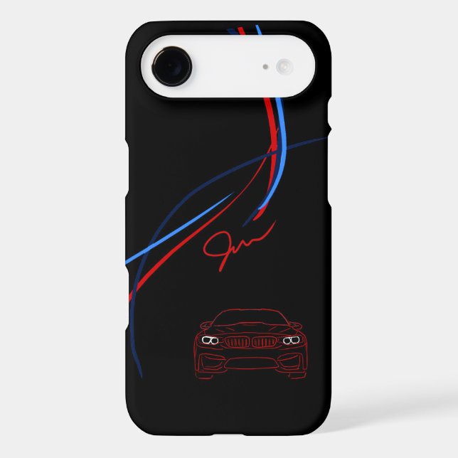 BMW M4 Stripes iPhone 6 Case (Back)