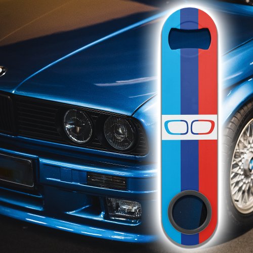BMW M color stripes and kidneys fan_art Speed Bottle Opener