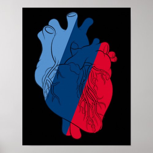 BMW M Power Heart Anatomy Poster