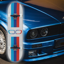 BMW M stripes and kidneys fan art, white