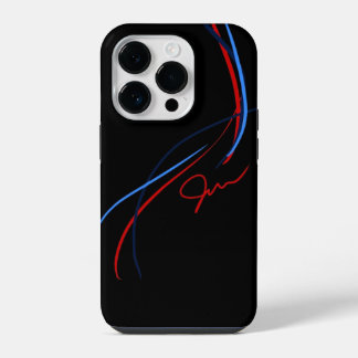 BMW ///M Stripes iPhone 14 case (Black)