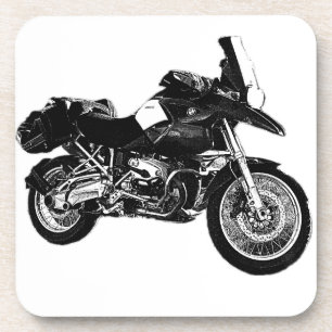 BMW Motor Bike Father’s Day Beverage Coaster