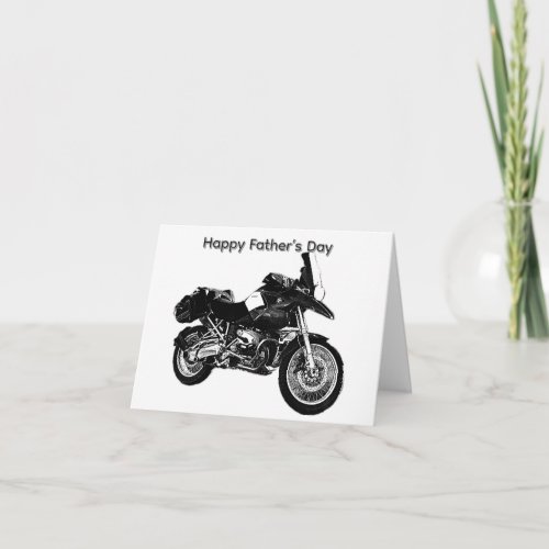 BMW Motor Father’s Day Card