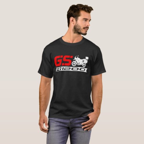 Bmw R1200 Gs Motorcycle T_Shirts