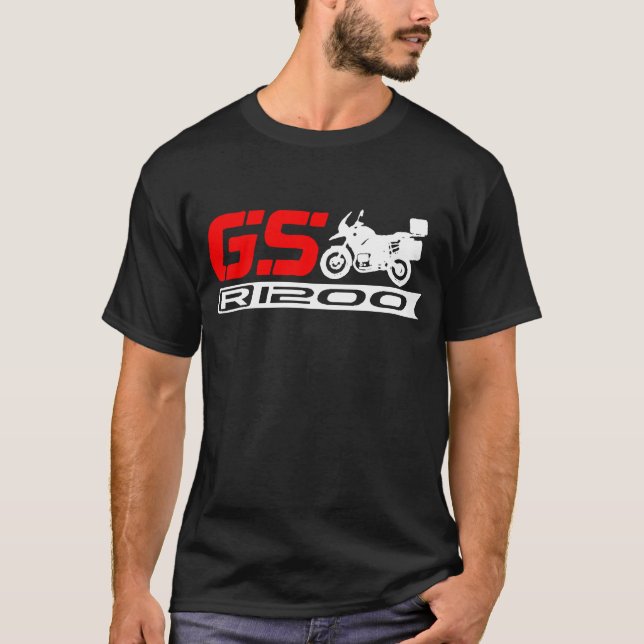 Bmw R1200 Gs Motorcycle T-Shirts (Front)