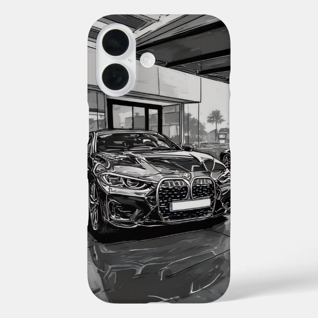 BMW - Shadow Grille Dominance Case-Mate iPhone Case (Back)