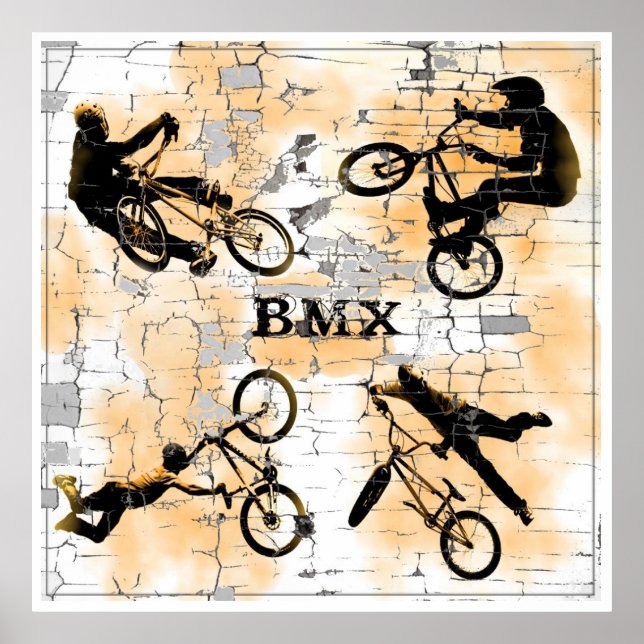 BMX 18, Copyright Karen J Williams Poster (Front)