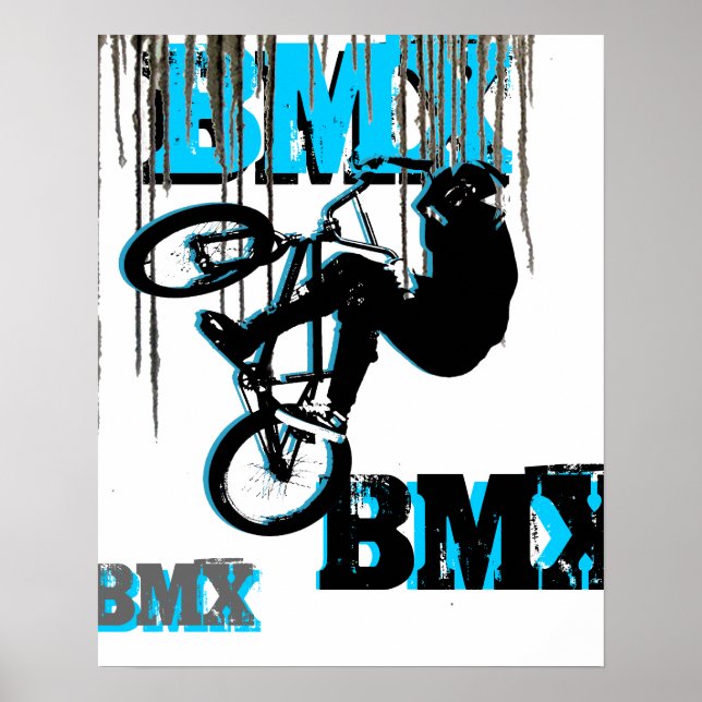 BMX 22, Copyright Karen J Williams Poster (Front)