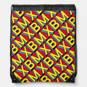 Bmx Bicycle - Retro Bmx Bike Typography  Drawstring Bag