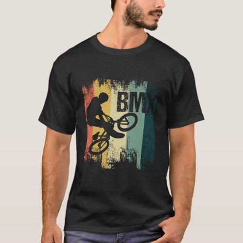 Bmx Bicycle Stunt Cycling Bmx Cyclist Bicyclist Bi T_Shirt