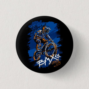 Bmx Bicycle Urban Graffiti streetwear Button