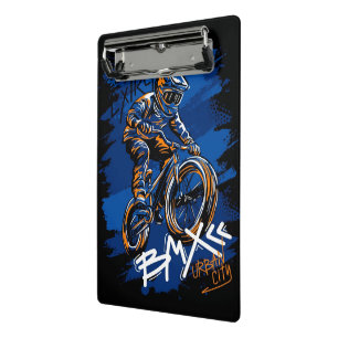 Bmx Bicycle Urban Graffiti streetwear Mini Clipboard