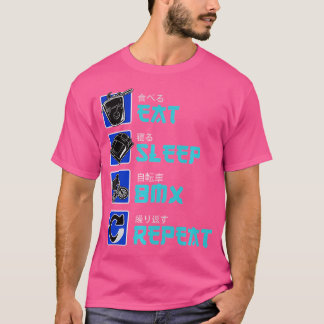 Bmx Bike Cyclist Bmx-Ramp Bicycles Cycling Biking T-Shirt